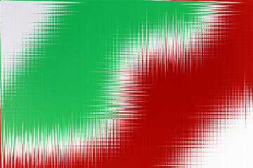 Abstract green, red and white vertical and horizontal image lines, great for design projects and backgrounds. Modern abstract background. Elegant gradient color and abstraction