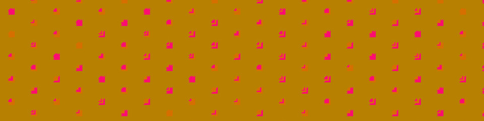 Abstract Color Halftone Dots generative art background illustration