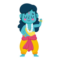 indian lord rama character traditional spiritual