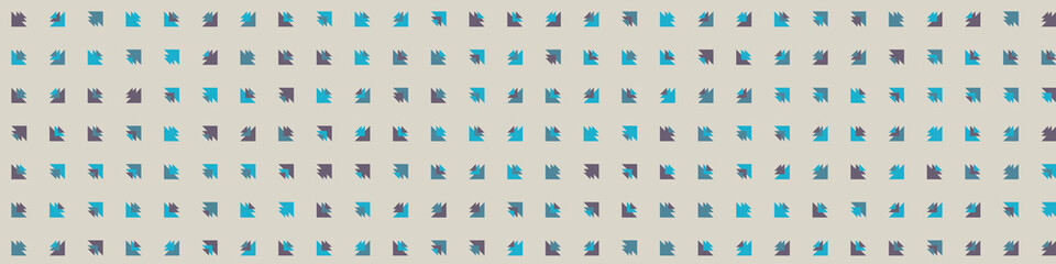 Abstract Color Halftone Dots generative art background illustration