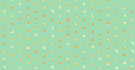 Abstract Color Halftone Dots generative art background illustration