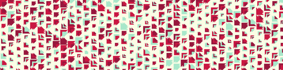 Abstract Color Halftone Dots generative art background illustration