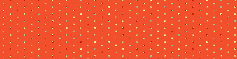 Abstract Color Halftone Dots generative art background illustration