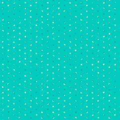 Abstract Color Halftone Dots generative art background illustration