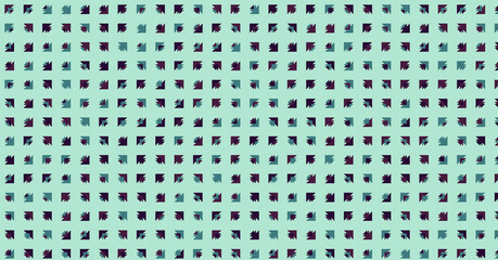 Abstract Color Halftone Dots generative art background illustration