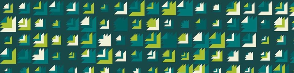 Abstract Color Halftone Dots generative art background illustration