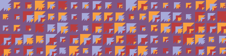 Abstract Color Halftone Dots generative art background illustration