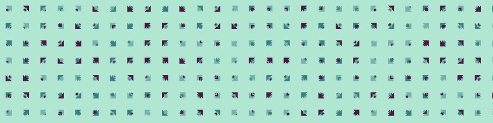 Abstract Color Halftone Dots generative art background illustration