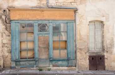 ancien magasin après une faillite