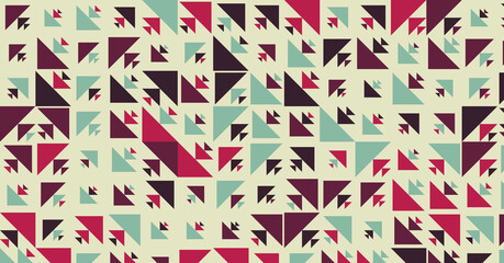 Abstract Color Halftone Dots generative art background illustration