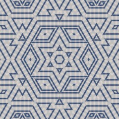 Retro old vintage original floor tiles. Marocain style interior hydraulic ceramic mosaic tiles flooring. Abstract art background