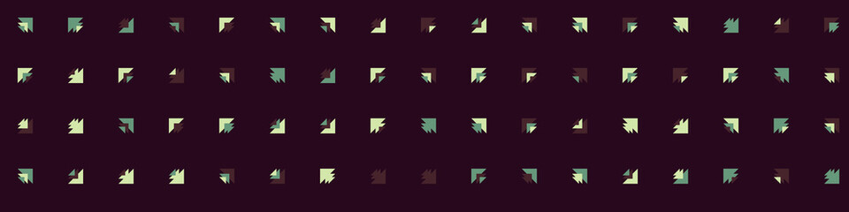 Abstract Color Halftone Dots generative art background illustration