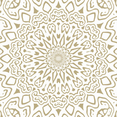 Oriental Seamless Vector Pattern - Repeating ornament for textile, wraping paper, fashion etc.