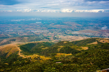 Fototapeta premium Mexico landscape of mountains