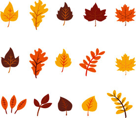 Obraz premium Autumn Vectors for this autumn season 