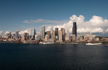 Fototapeta na wymiar Seattle skyline