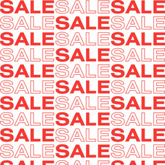 sale pattern vector. discount background