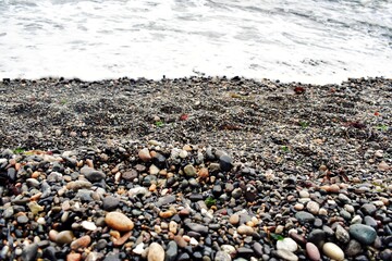 pebbles on the beach