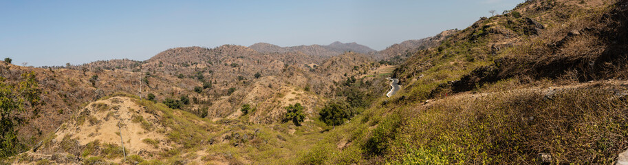Fototapeta na wymiar Traveling trough the province of Rajasthan, India