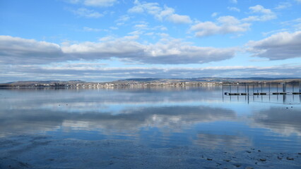 Blick über den Bodensee auf Radolfzell