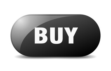 buy button. sticker. banner. rounded glass sign