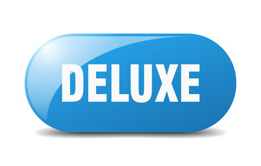 deluxe button. sticker. banner. rounded glass sign