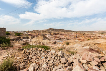 Barna near Bikaner province Rajasthan , India