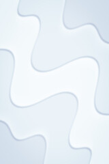 Wavy paper cut background. Blur. Abstract curved wave with blur effect for your design. Illustration with curves lines.