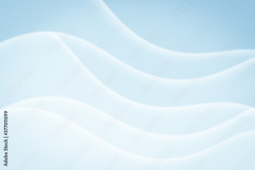 Poster wavy paper cut background. blur. abstract curved wave with blur effect for your design. illustration