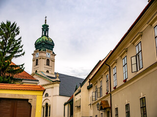 Church in Gyor, Hungary