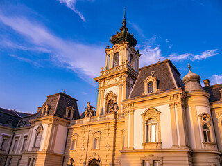 Naklejka premium View on the Festetics Palace in Keszthely