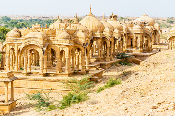 Bara Bagh, temple, hindu, Jaisalmer, Rajasthan, India