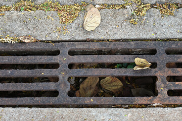 drainpipe for rainwater drainage - Manhole cover