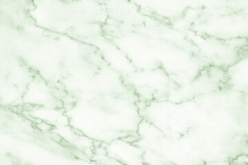 Obraz premium Green white marble wall surface gray pattern graphic abstract light elegant for do floor plan ceramic counter texture tile silver background.