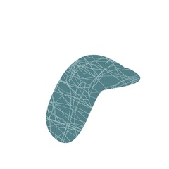 Hand drawn colorful doodle objects for abstract trendy background, web design or pattern.