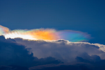 Beautiful Irisation,Rainbow Clouds,Sky Beautiful,Colorful clouds in the overcast sky,Iridescent cloud ,Iridescent Pileus,Iridescenc 05