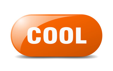 cool button. sticker. banner. rounded glass sign