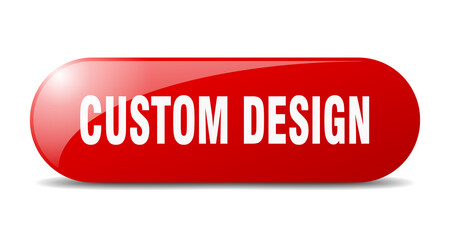 custom design button. sticker. banner. rounded glass sign