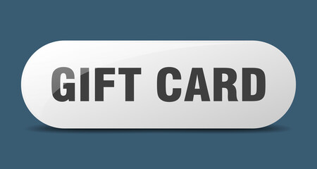 gift card button. sticker. banner. rounded glass sign