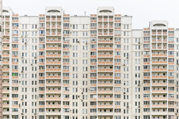 Exterior facade of multi-storey building.