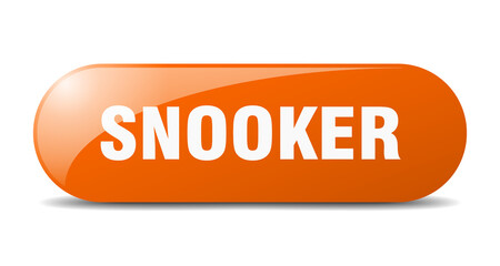 snooker button. sticker. banner. rounded glass sign