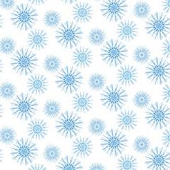 Winter pattern with snow