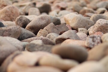stones on the beach