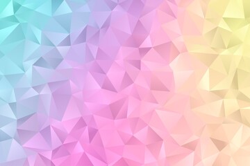 Abstract geometric background. Polygon wallpaper. Elegant diamond shape book cover and website header in gradient color