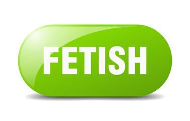 fetish button. sticker. banner. rounded glass sign