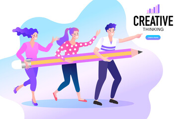 illustration of a child playing with their parents