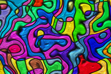 color chaos weave texture design