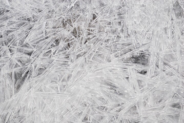 氷　テクスチャ　背景　アウトドア　川　素材