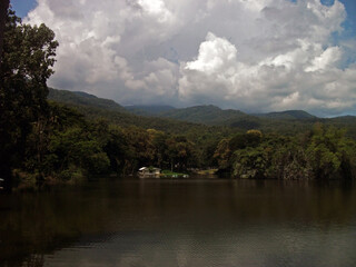 Obraz premium land, landscape, view, temple, beautiful, believe, travel, tour, season, travelling, town, nature, art, big, architecture, 