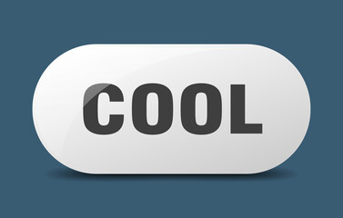 cool button. sticker. banner. rounded glass sign